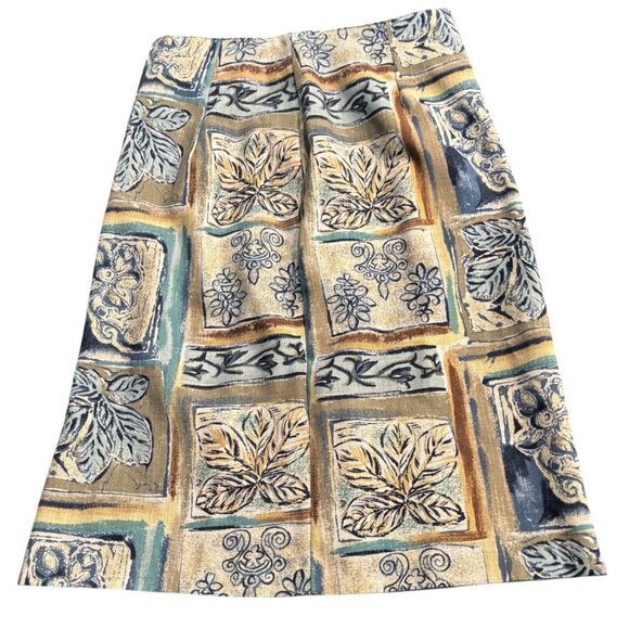 Toni Garment for CC Magic vintage 90s 2 piece Hawaiian skirt blazer suit sz 10 - Picture 6 of 13